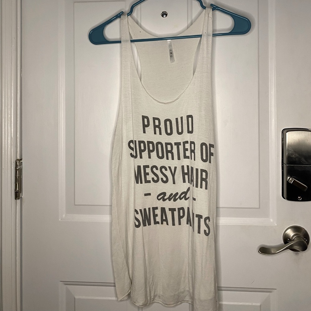 Graphic Tank. Size Medium.